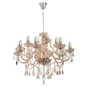 LUSTRE CRISTAL CHAMPAGNE 12XE-14