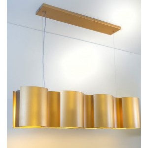 PENDENTE RETANGULAR 1,10MX22,5CM E 25CM DE ALTURA