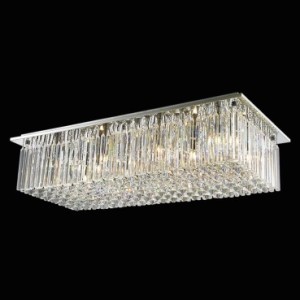 PLAFON CRISTAL RETANGULAR 1,10MX30CM 12XG9