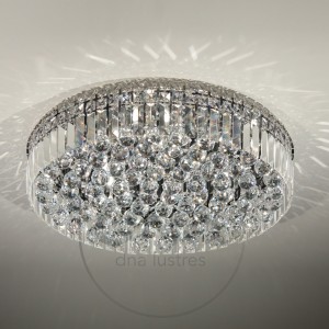PLAFON CRISTAL REDONDO 50CM 9XG9