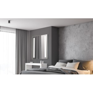 ESPELHO BELLA RETANGULAR  1MX80CM LED INTEGRADO TOUCH