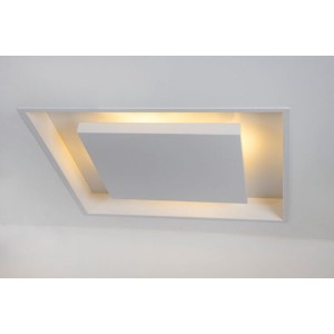 PLAFON EMBUTIDO REBATEDOR 62X62CM 4XE-27