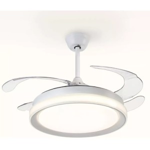 VENTILADOR DE TETO LED 30W PÁS RETRATEIS C/ CONTROLE REMOTO BIVOLT